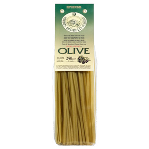 Makaron Morelli `Fettucine alle Olive Verdi` z Zielonymi Oliwkami 250g
