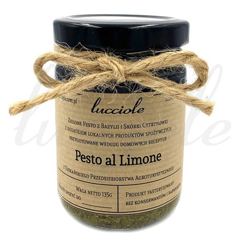 Domowy Sos `Pesto al Limone` 135g