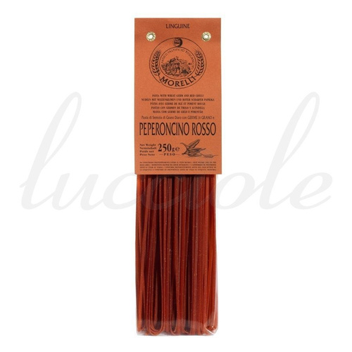 Makaron Morelli `Linguine al Peperoncino Rosso` z Ostrą Papryczką 250g