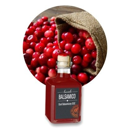 Domowy Dressing Balsamiczny `Balsamico Żurawina z Lombardii`