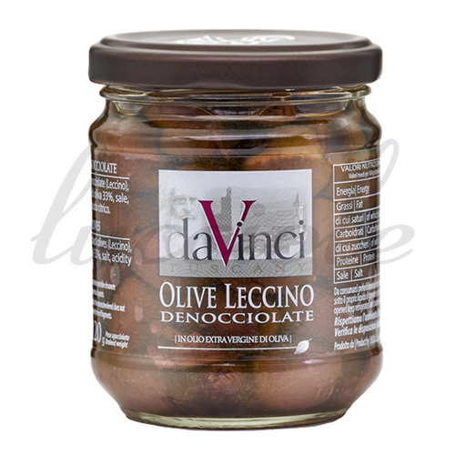 Przetwory Da Vinci `Oliwki Leccino Drylowane w Oliwie Extra Vergine` 280g