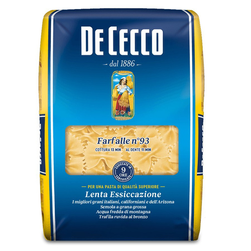 Makaron De Cecco No.93 Farfalle 1000g