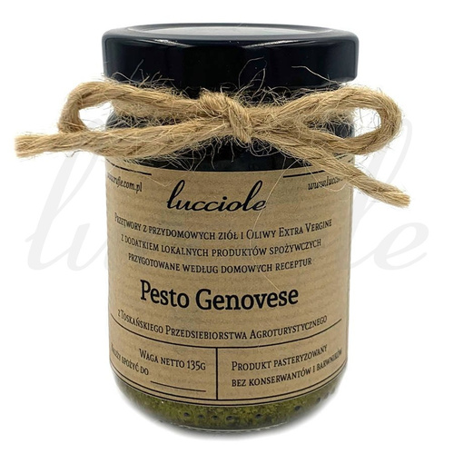 Home Made Sauce `Pesto Genovese` 135g