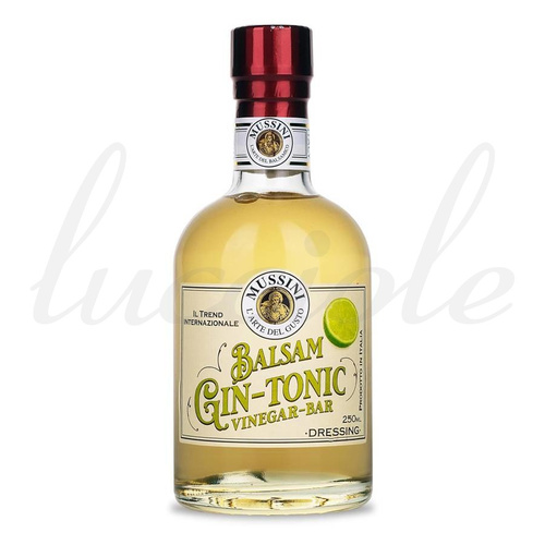 Dressing Balsamiczny `Mussini Vinegar Bar Gin & Tonic` 250ml