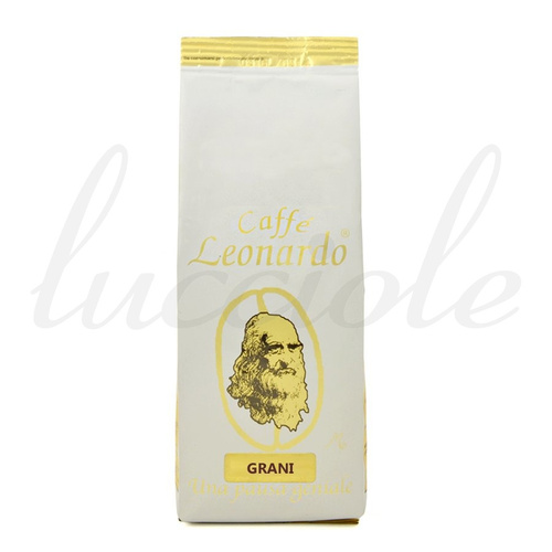 Caffe Leonardo 250g `Fiorenza Tradicionale` Grani Pełne Ziarno