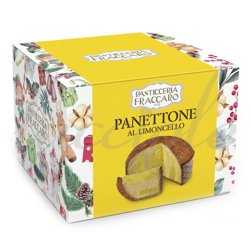 Włoska baba 'Panettone z Likierem Limoncello' od Pasticceria Fraccaro 750g