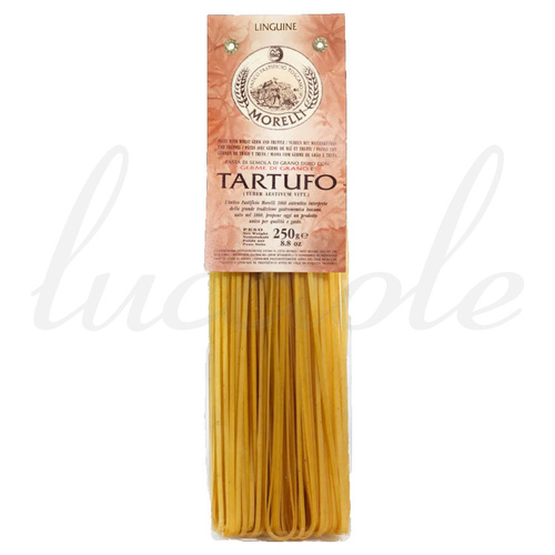 Makaron Morelli `Linguine al Tartufo` z Czarną Truflą 250g