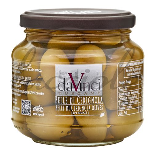 Przetwory Da Vinci `Oliwki Belle di Cerignola w Zalewie` 280g