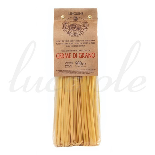 Makaron Morelli `Linguine Germe di Grano BIO` z zarodkiem pszenicy 500g