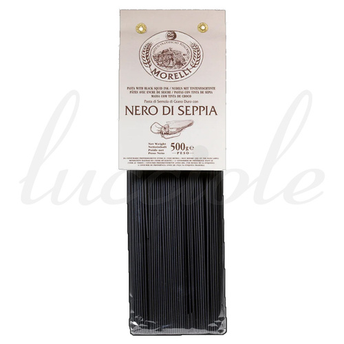 Makaron Morelli `Linguine Nero di Seppia` z Atramentem Mątwy 250g