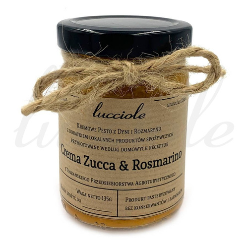 Domowy Sos `Pesto Dynia z Rozmarynem` 135g