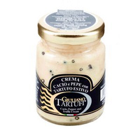 Cream `Cacio e Pepe` made of Pecorino Romano DOP and Black Summer Truffle 90g