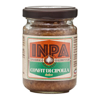 Przetwory Inpa `Pasta Salsa Confit ze Słodkich Cebulek Borettane` 130g